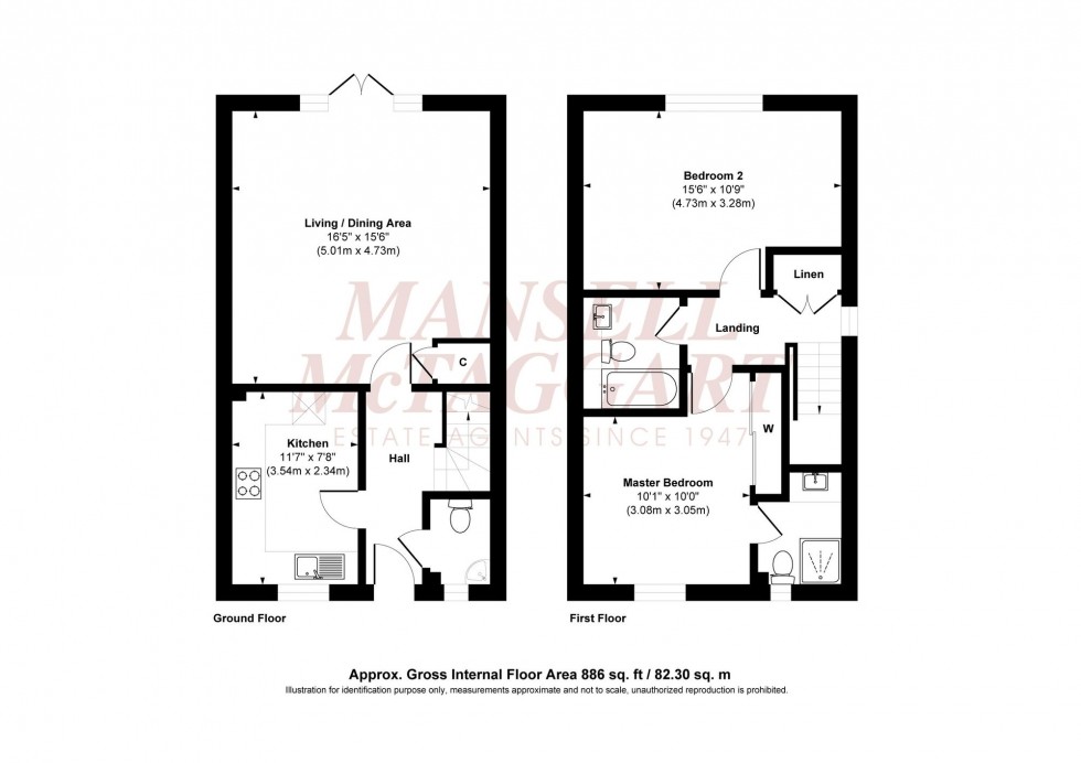 Floorplan for Bonnet Lane, Burgess Hill, RH15