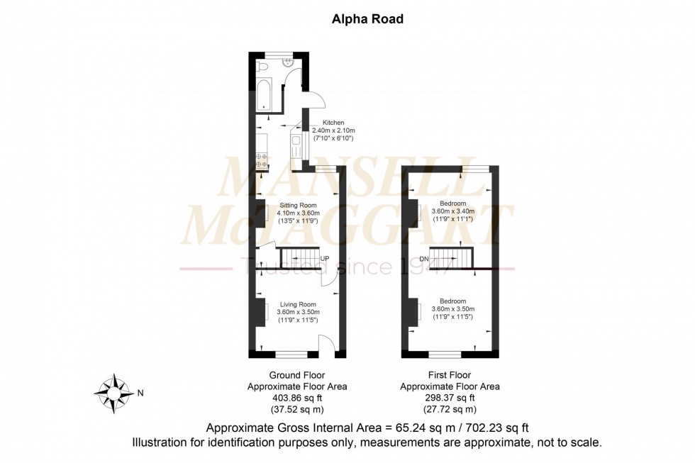 Floorplan for Alpha Road, Crawley, RH11