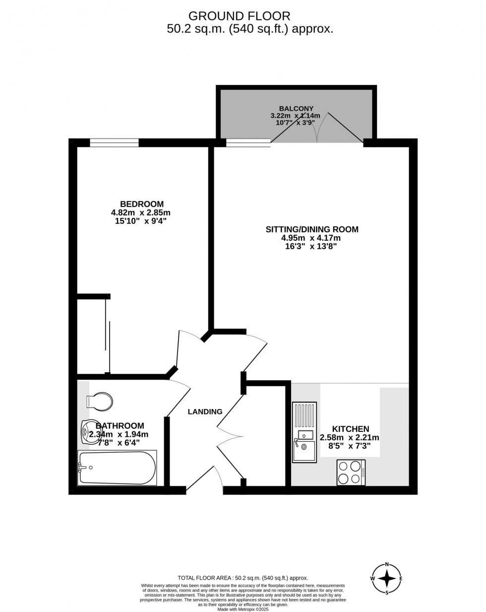 Floorplan for West Green Drive, Crawley, RH11