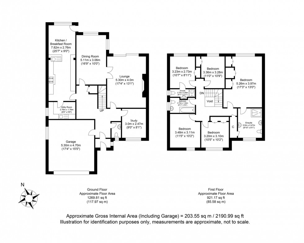 Floorplan for St. Johns Road, Crowborough, TN6