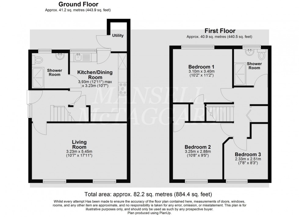 Floorplan for Blackwell Farm Road, East Grinstead, RH19