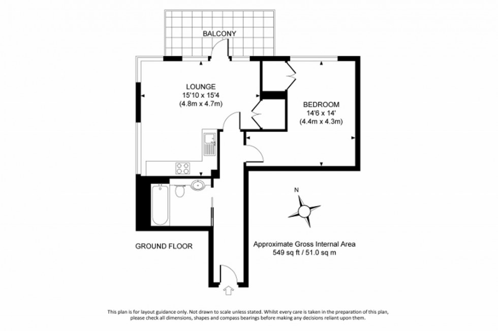 Floorplan for Milton Road, Milton House Milton Road, RH16