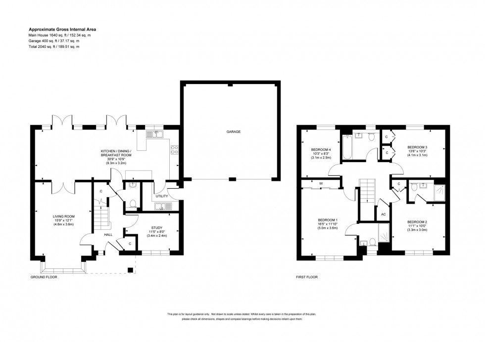 Floorplan for Brodford Way, Haywards Heath, RH16