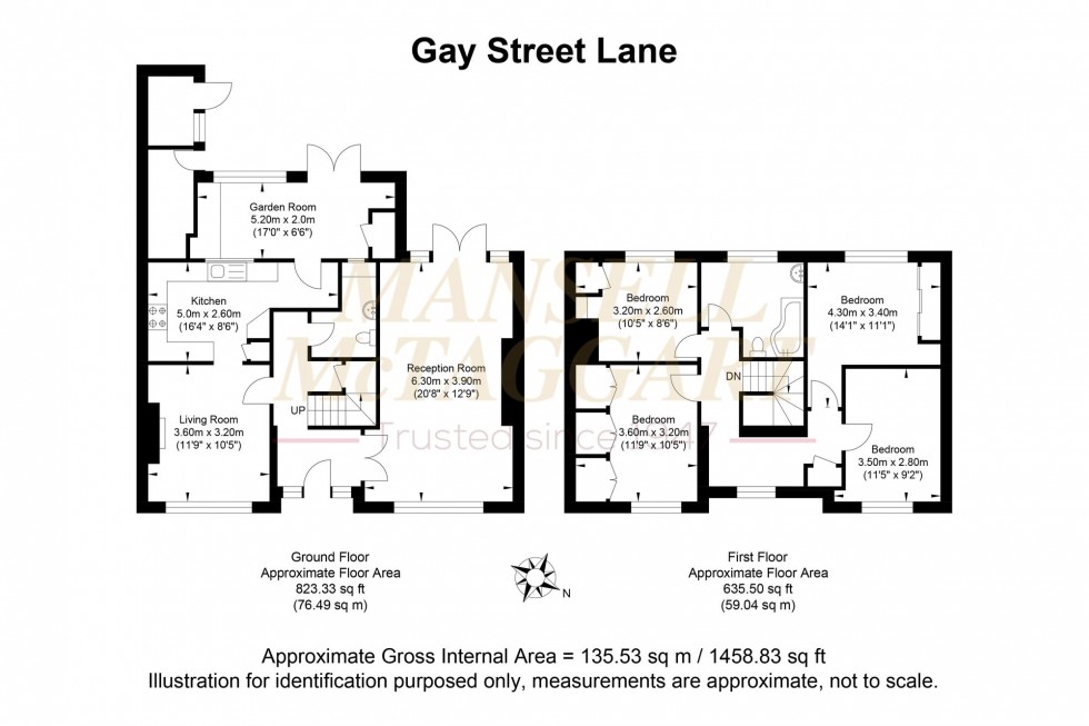 Floorplan for Gay Street Lane, North Heath, RH20