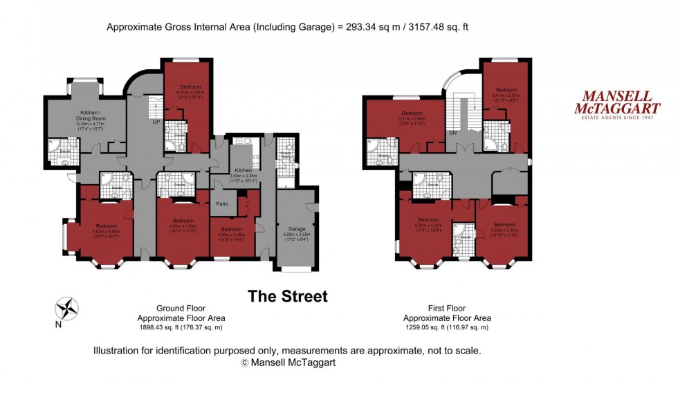 Floorplan for The Street, Bramber, BN44