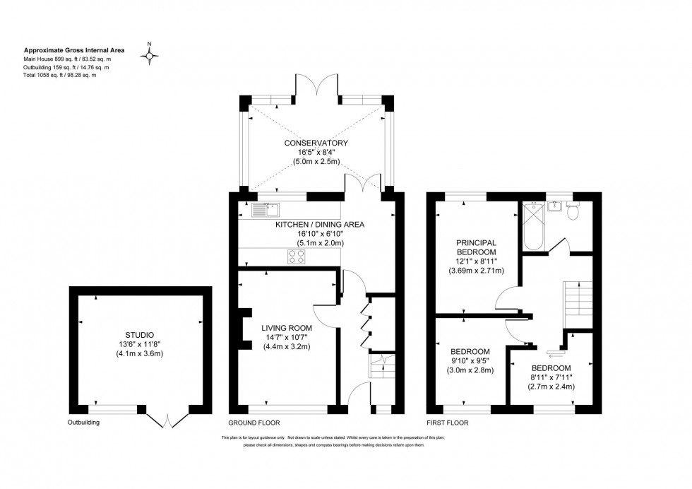 Floorplan for Glebe Road, Cuckfield, RH17