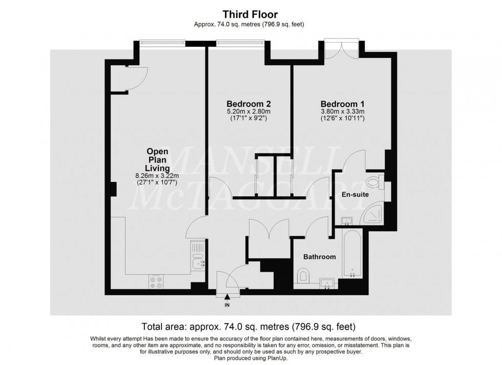 Floorplan for Wood Street, Farringdon House Wood Street, RH19