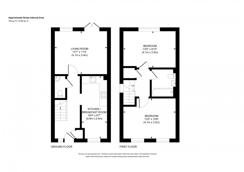 Floorplan for Ruppell Rise, Haywards Heath, RH16