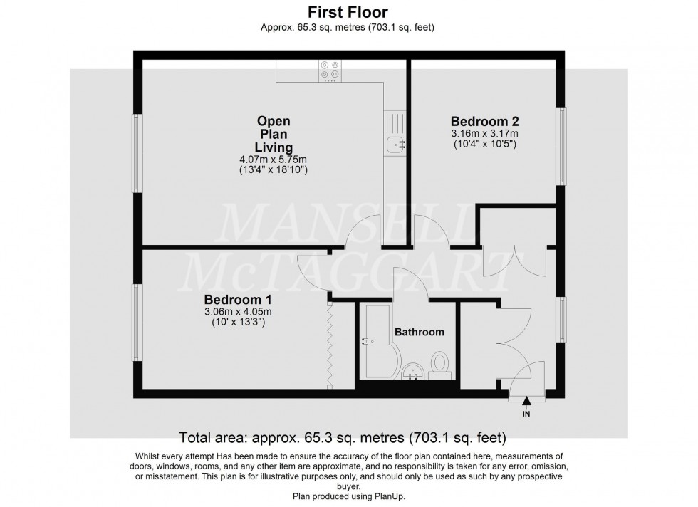 Floorplan for Haynes Way, Pease Pottage, RH11