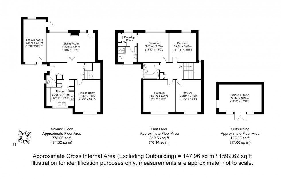 Floorplan for Cooksbridge, Lewes, BN8