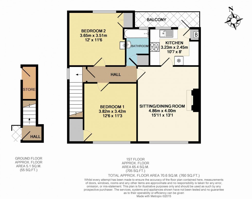 Floorplan for Ormerod Court, Haywards Heath, RH16