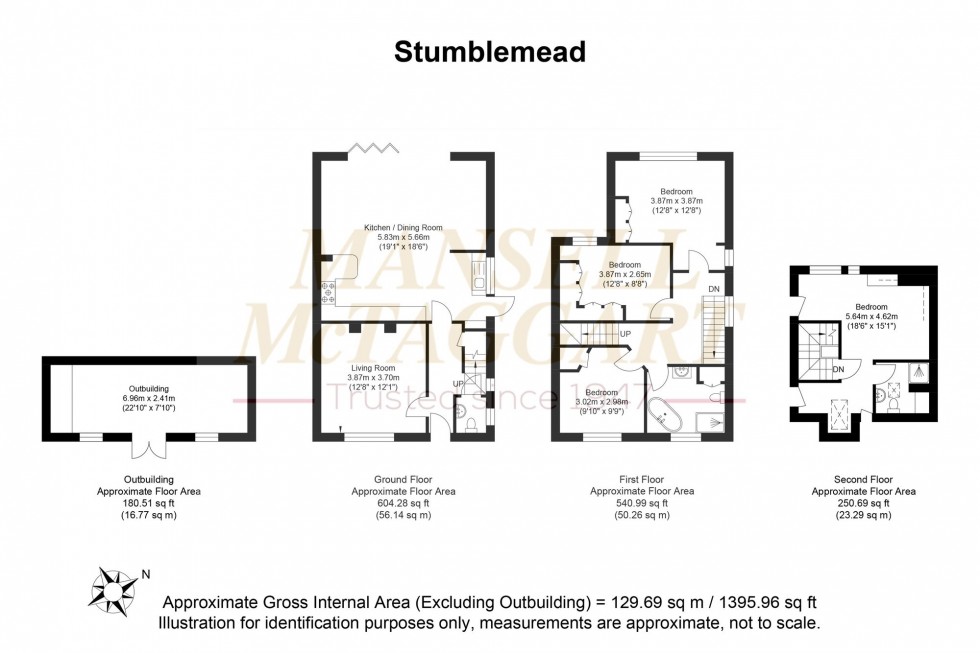 Floorplan for Stumblemead, Balcombe, RH17