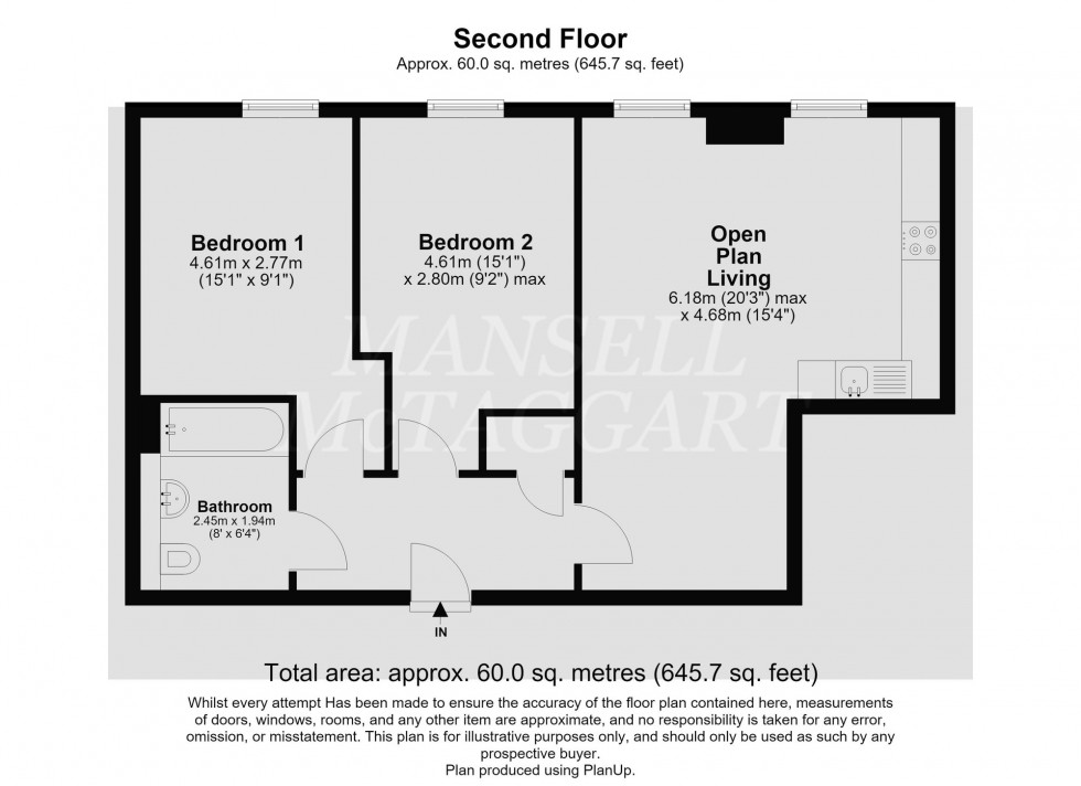 Floorplan for Hazelwick Avenue, Ocean House Hazelwick Avenue, RH10