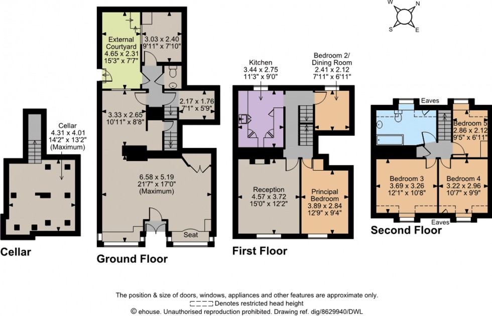 Floorplan for High Street, Cranbrook, TN17