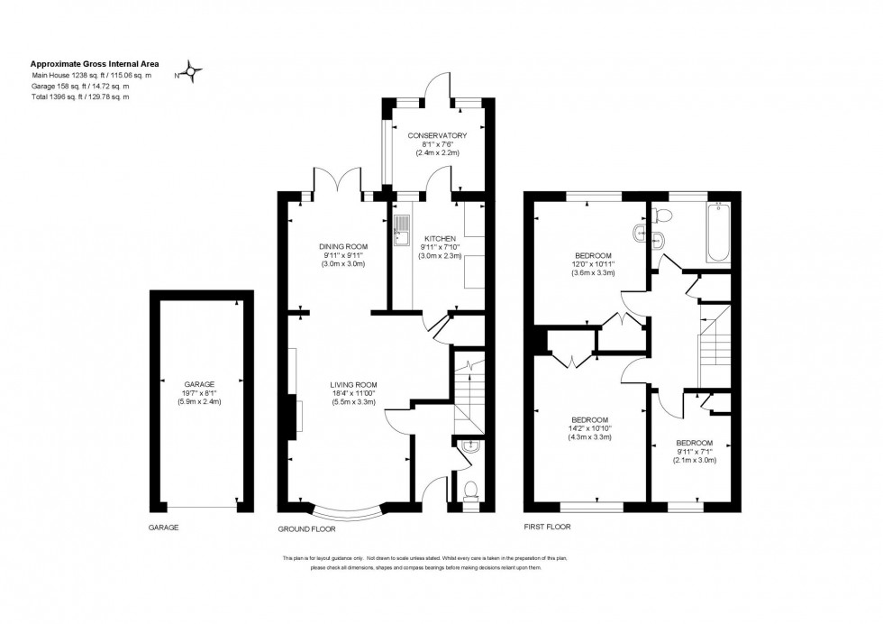 Floorplan for High Street, Cuckfield, RH17