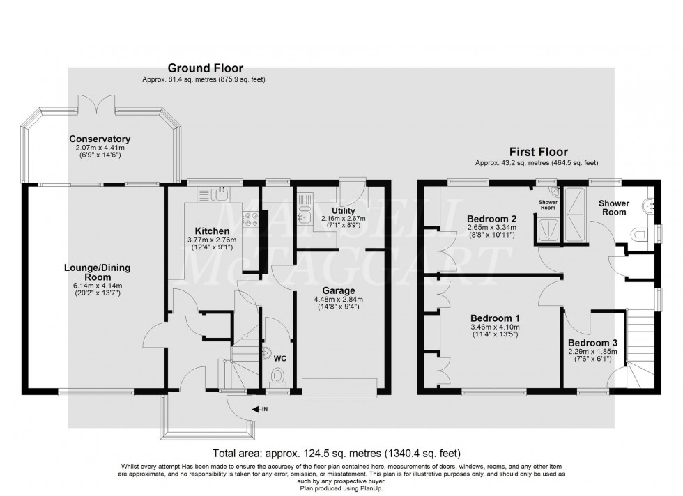 Floorplan for The Meadow, Copthorne, RH10
