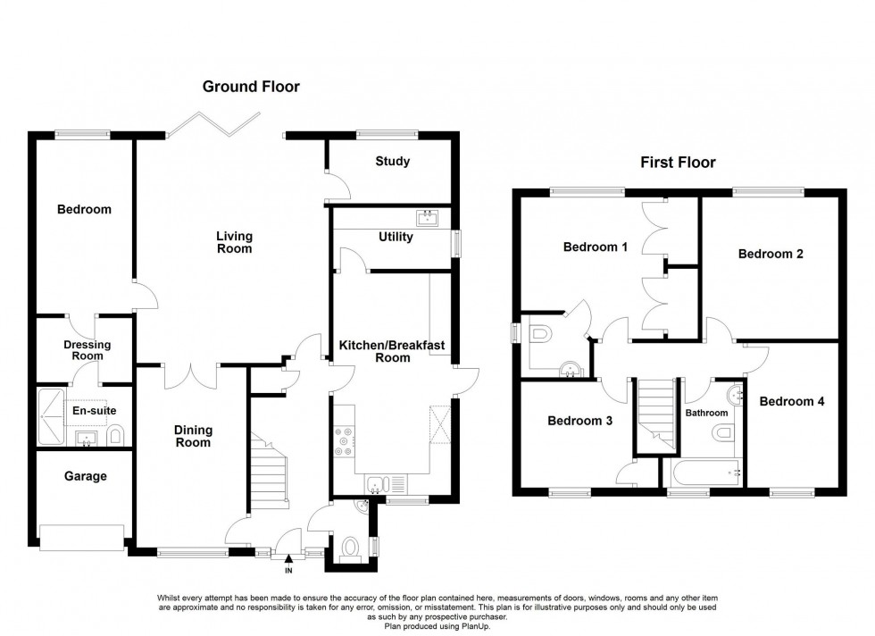 Floorplan for Ticehurst Close, Worth, RH10