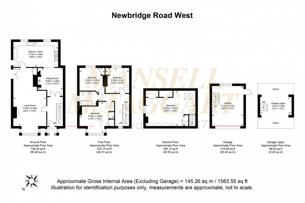 Floorplan for Newbridge Road West, Billingshurst, RH14