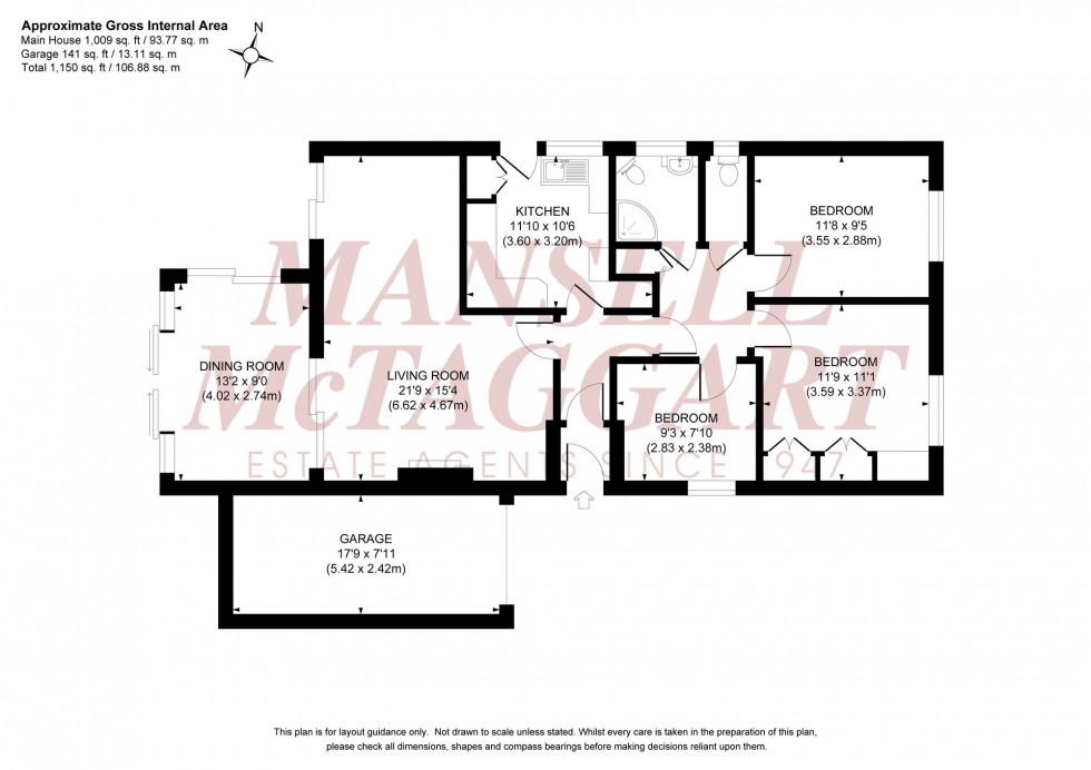 Floorplan for Oak Hall Park, Burgess Hill, RH15