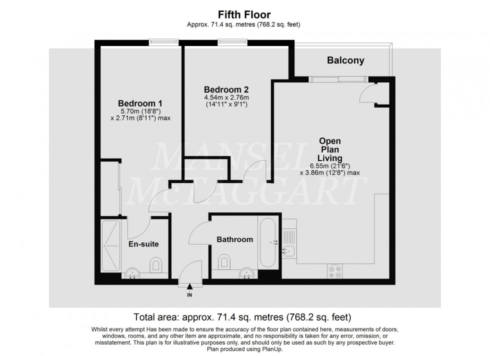 Floorplan for Queens Road, Elizabeth Place, RH19