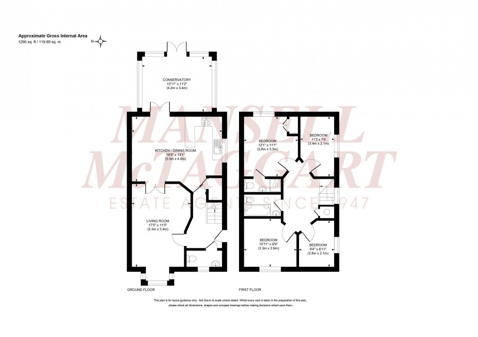 Floorplan for Kingfisher Drive, Haywards Heath, RH16