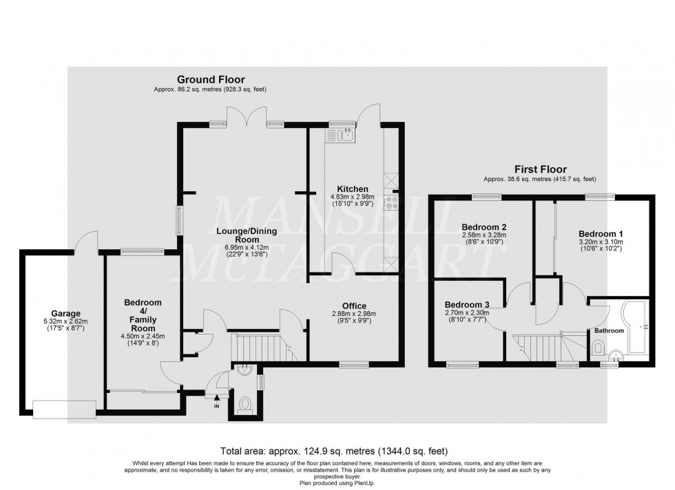 Floorplan for Carlton Tye, Horley, RH6