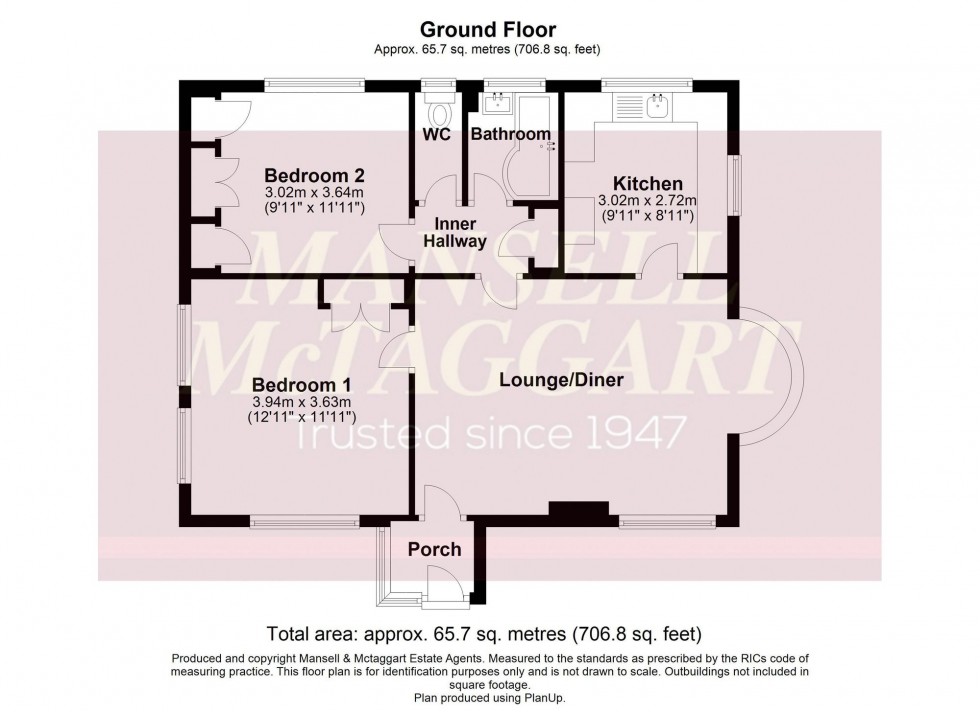 Floorplan for Holly Court, Storrington, RH20