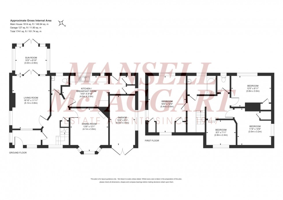 Floorplan for Janes Lane, Burgess Hill, RH15