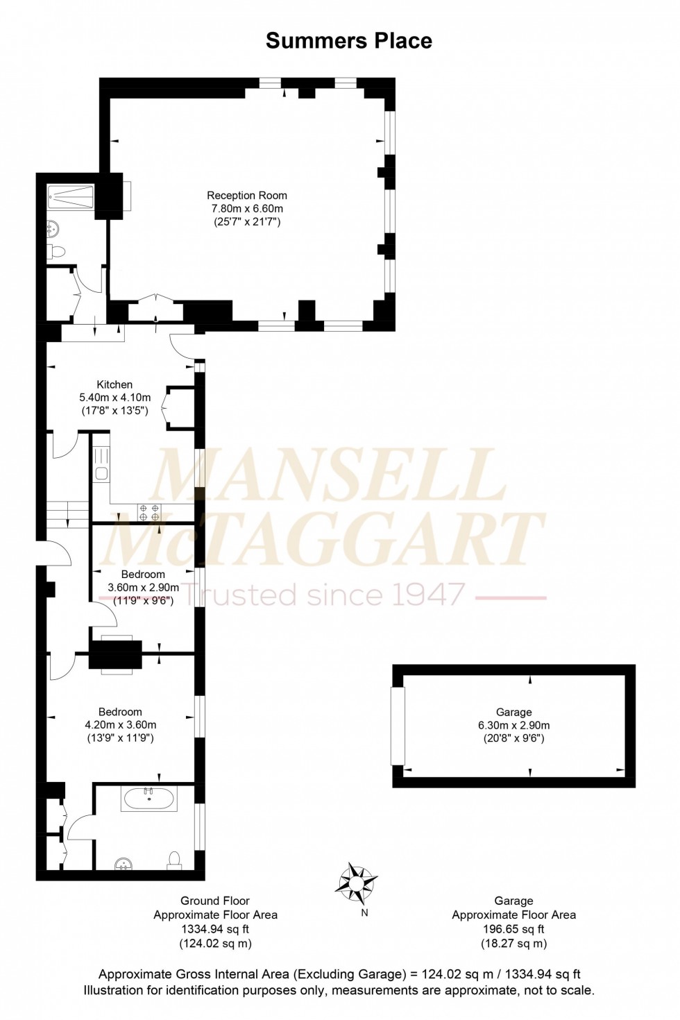 Floorplan for Stane Street, Billingshurst, RH14