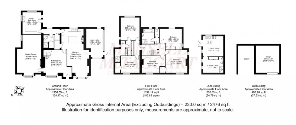 Floorplan for Dorking Road, Kingsfold, RH12