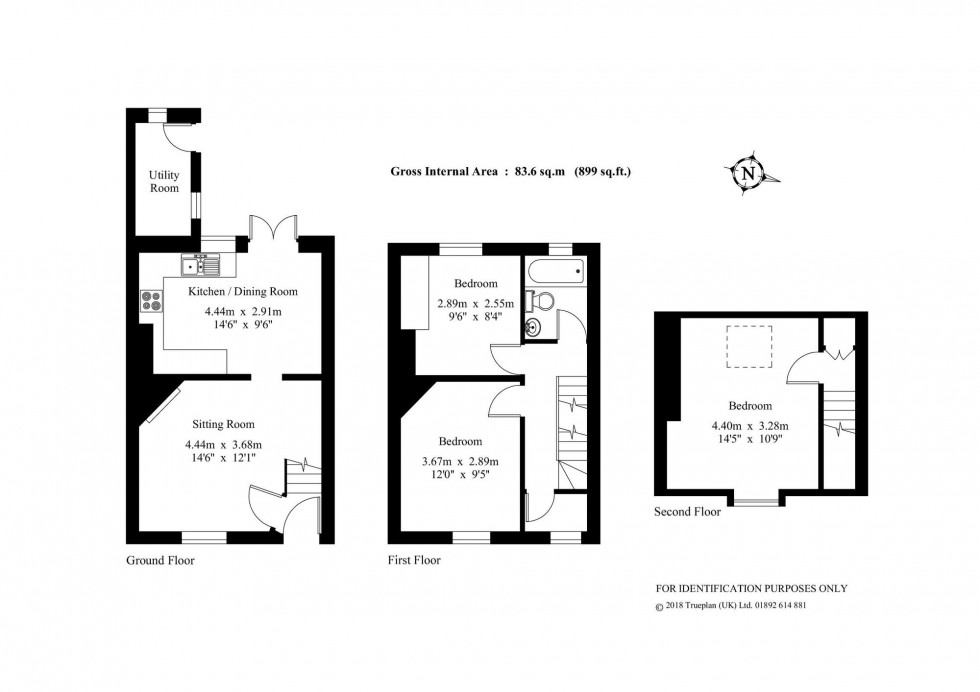 Floorplan for Park Road, Crowborough, TN6