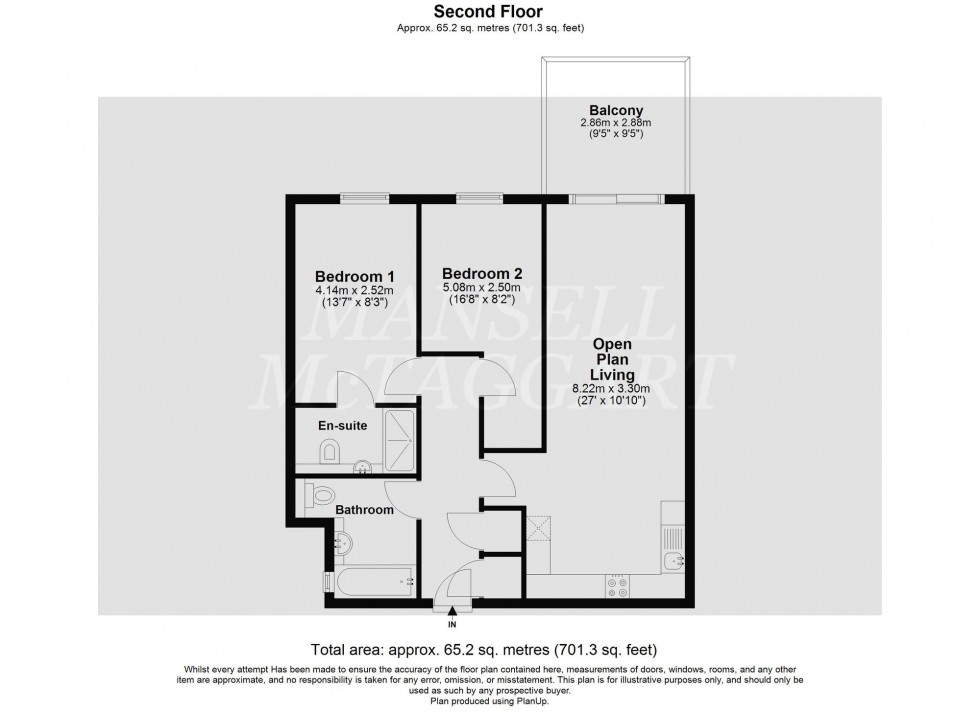 Floorplan for Russell Way, Octagon House Russell Way, RH10