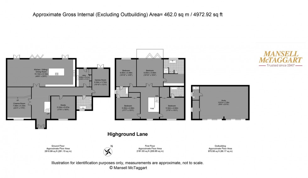 Floorplan for Highground Lane, Barnham, PO22