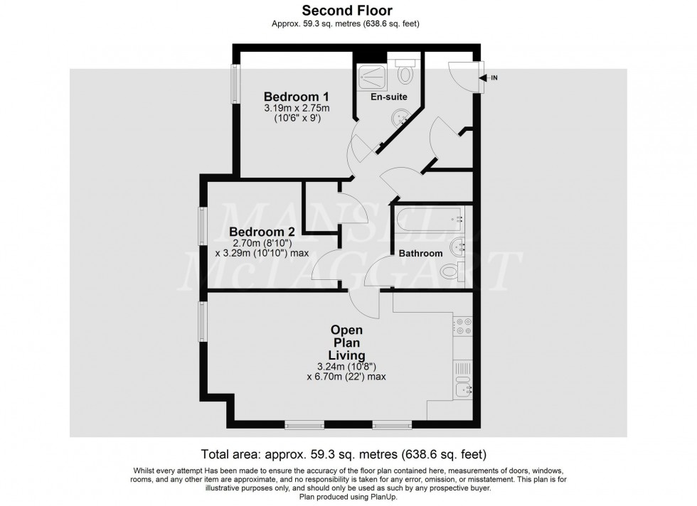 Floorplan for Somerley Drive, Crawley, RH10