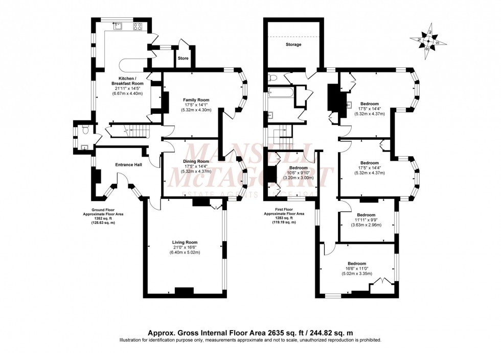 Floorplan for 1 Rectory Lane, Off Station Road, BN7