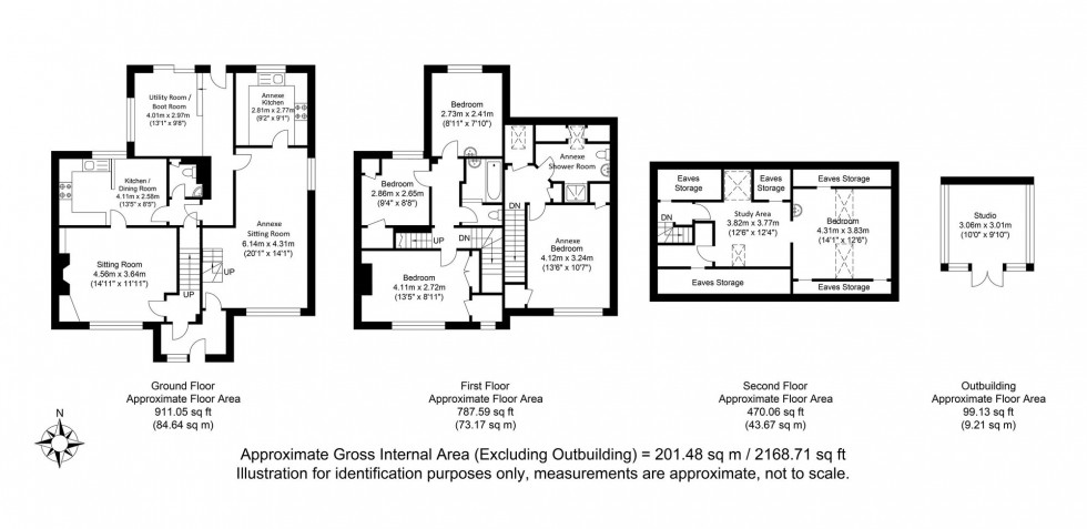 Floorplan for Dale Road, Lewes, BN7