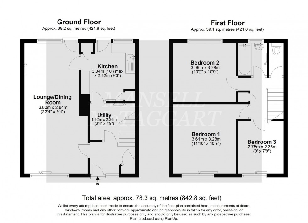 Floorplan for Loriners, Crawley, RH10
