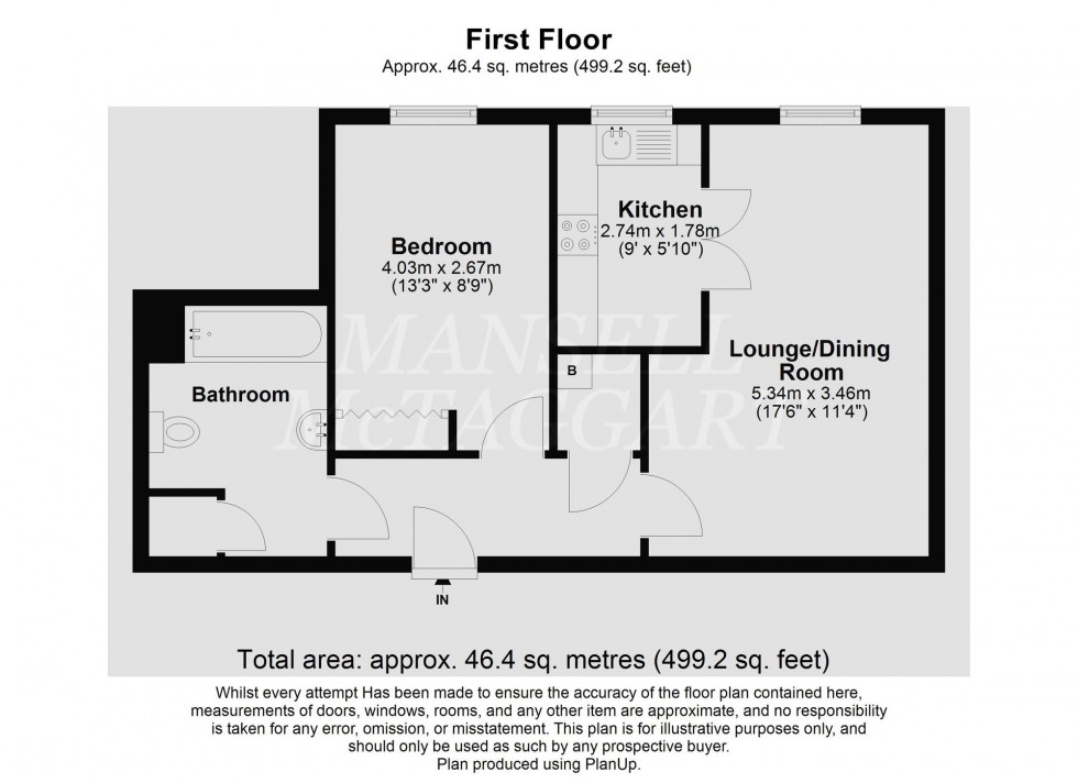 Floorplan for Millfield Court, Crawley, RH11