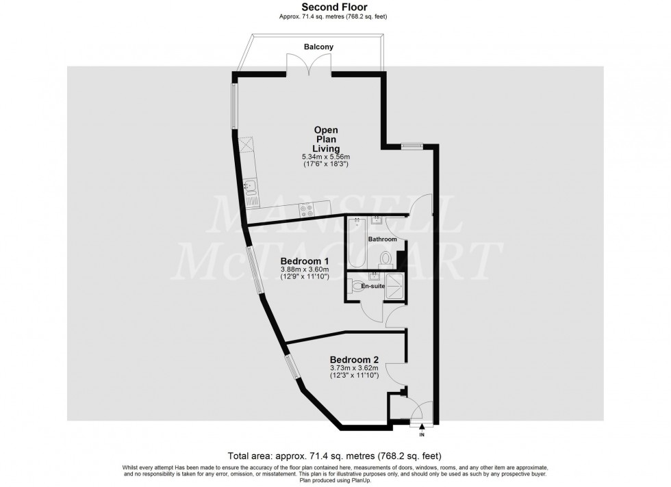 Floorplan for Maypole Road, The Heights Maypole Road, RH19