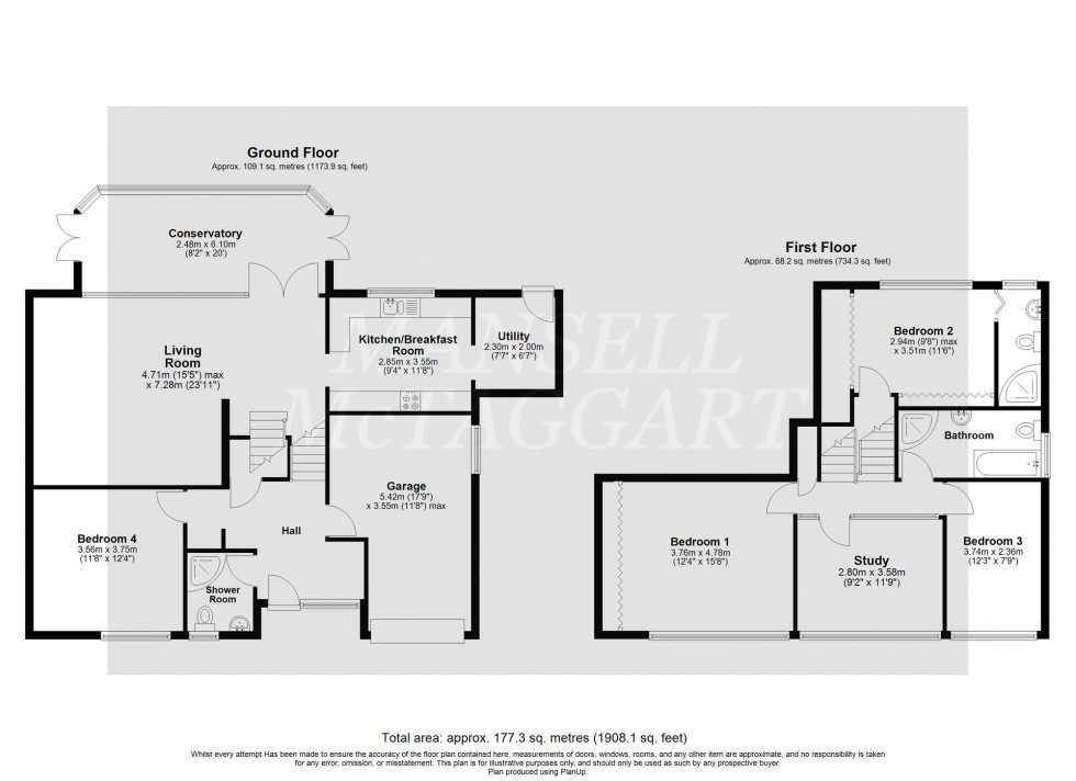 Floorplan for Smoke Lane, Reigate, RH2