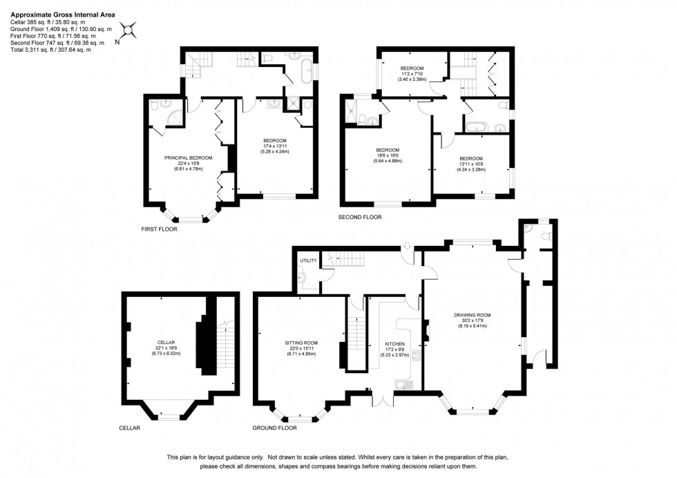 Floorplan for Lewes Road, Haywards Heath, RH17