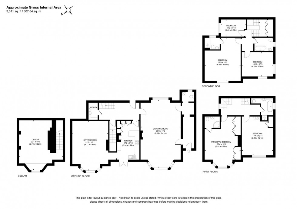 Floorplan for Lewes Road, Haywards Heath, RH17
