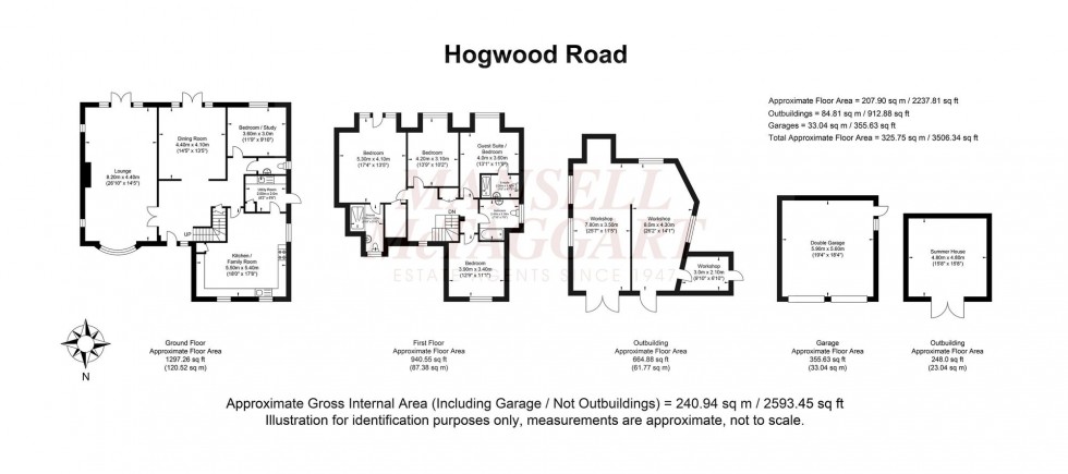Floorplan for Pannells Ash, Hogswood Road, RH14