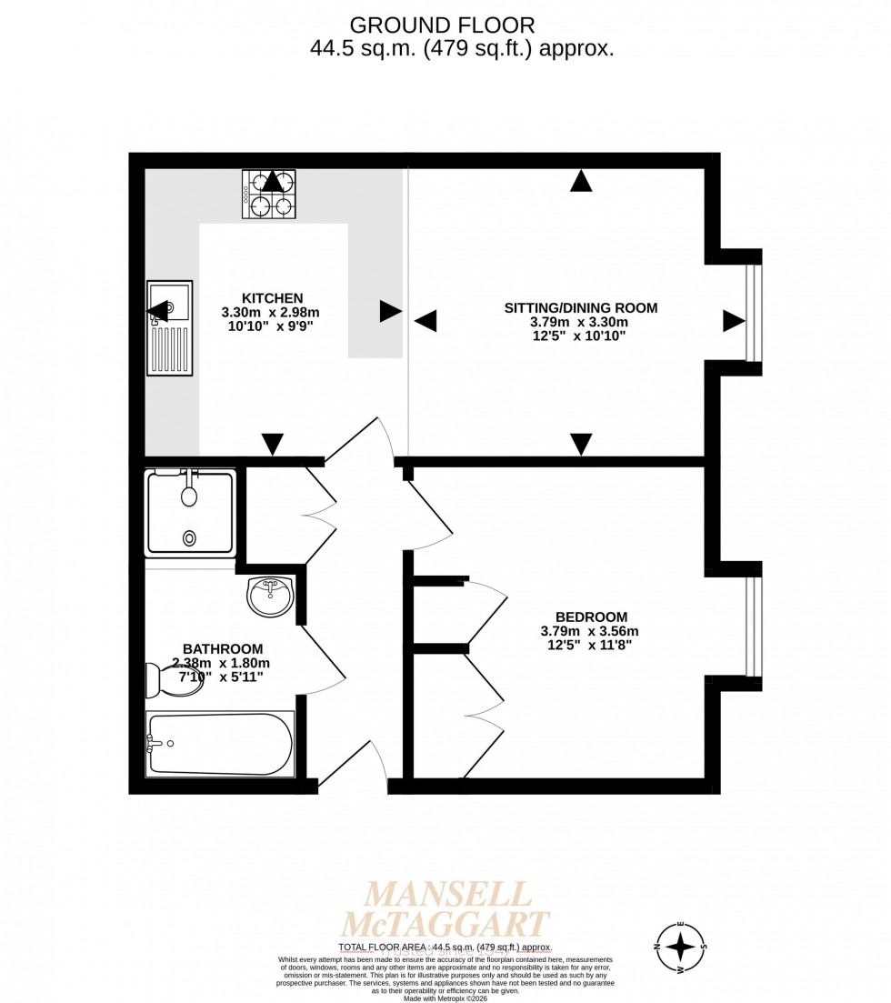 Floorplan for Brookhill Road, Copthorne, RH10
