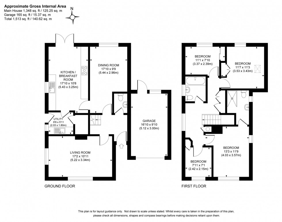 Floorplan for Munnion Road, Ardingly, RH17