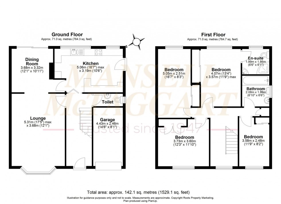 Floorplan for Paynters Way, Newick, BN8