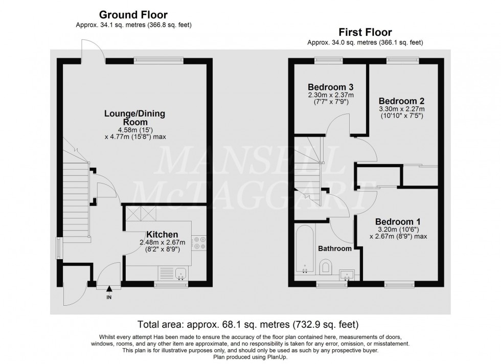 Floorplan for Meadowside, Horley, RH6