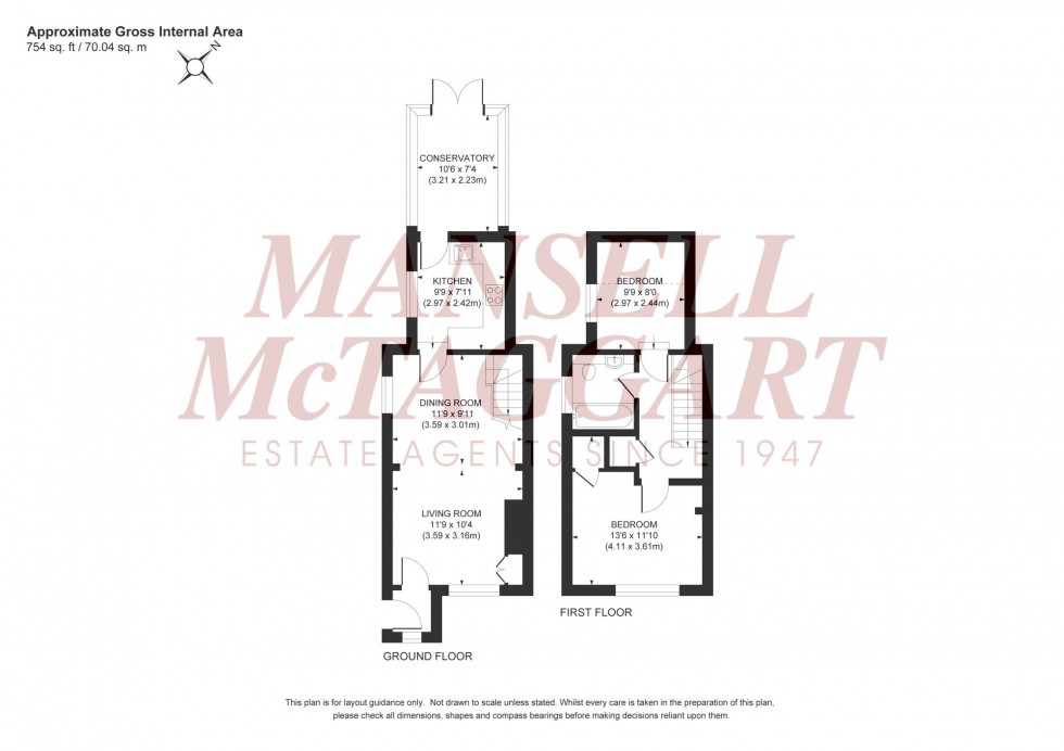 Floorplan for Leylands Road, Burgess Hill, RH15