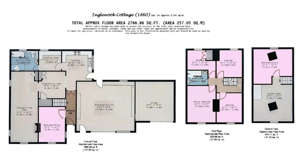 Floorplan for Windmill Hill, Hailsham, BN27