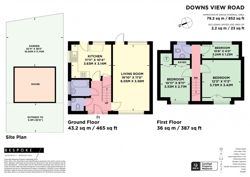 Floorplan for Downs View Road, Hassocks, BN6